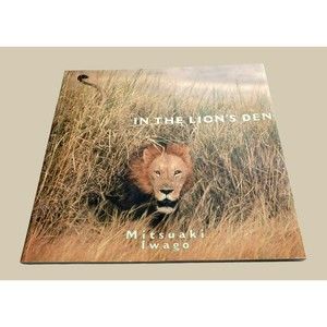 In The Lion's Den Photography By Mitsuaki Iwago Hardback Cover Book EXCELLENT!